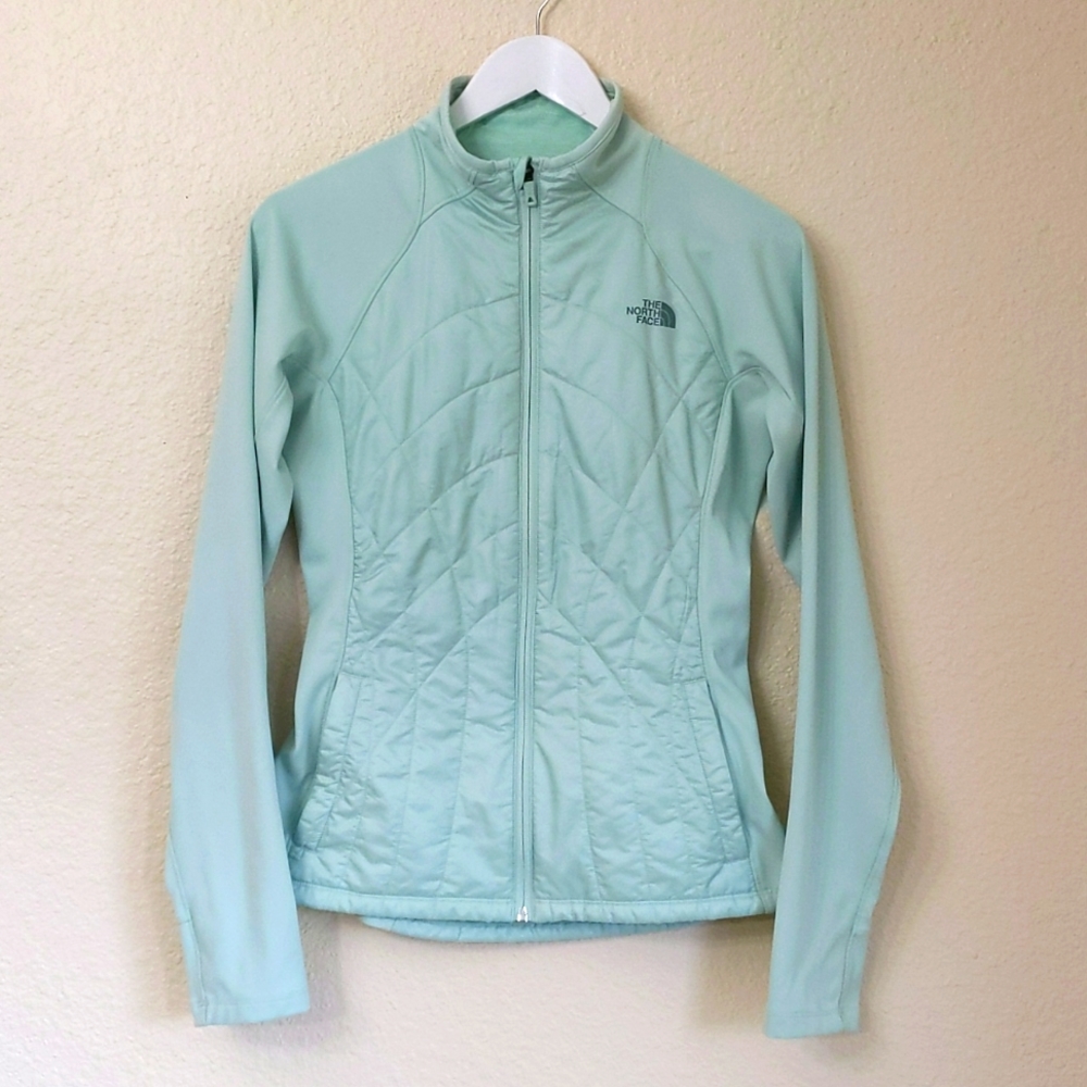 North Face Mash Up Quilted Zip Up Athletic Jacket S